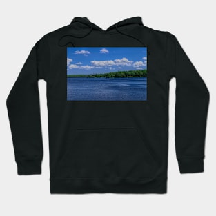 Summer sunny day at the lake Hoodie